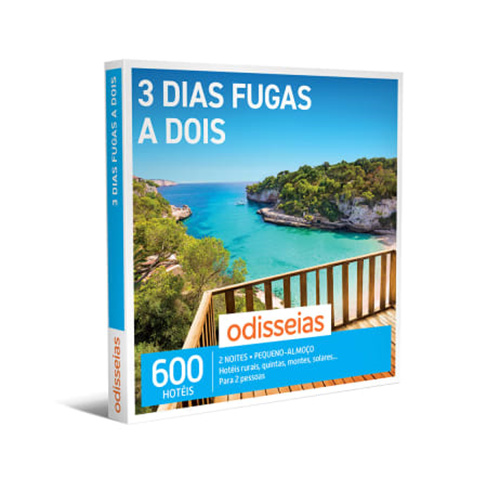 3 Dias Fugas a Dois | 600 Hotéis