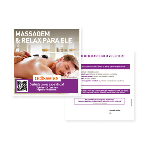 Massagem & Relax para Ele | 80 Experiências à Escolha