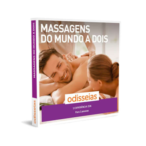 Massagens do Mundo a Dois | 100 Experiências à escolha