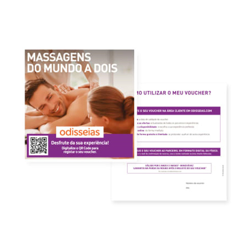 Massagens do Mundo a Dois | 100 Experiências à escolha
