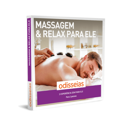 Massagem & Relax para Ele | 80 Experiências à Escolha