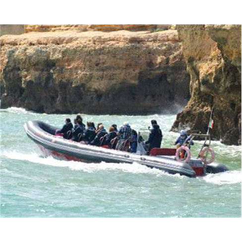 Passeio de Semi-Rígido Grutas & Golfinhos - Albufeira 2h30 Experiência para Ad