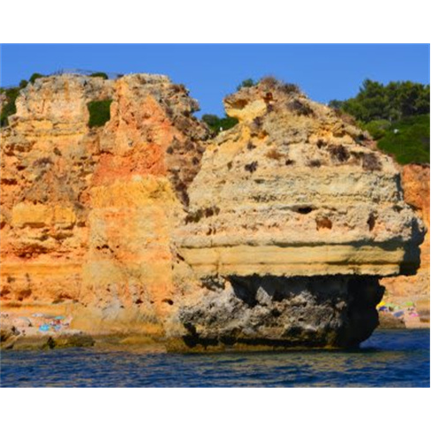 Passeio de Semi-Rígido Grutas & Golfinhos - Albufeira 2h30 Experiência para Ad