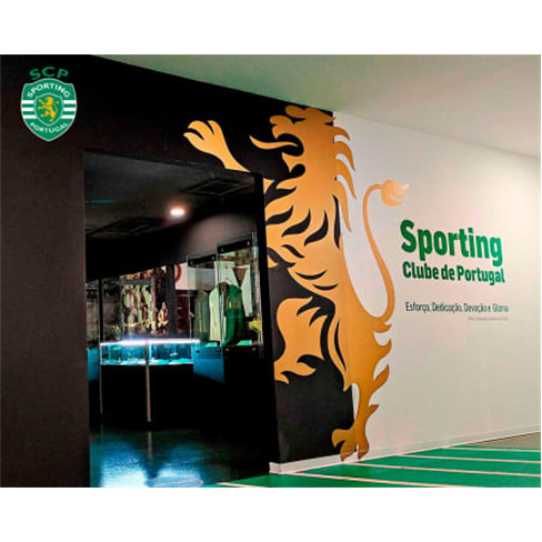 100% Sporting Clube de Port...ádio com opção de Cachecol Família | Entrada M