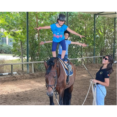 Aula de Equitação no Campo Grande | Escola LMG Equestre - Lisboa Nível Avanç