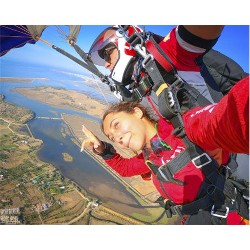 Salto Tandem - Skydive no Algarve a 3000m | Emoção Junto ao Mar! Salto Tandem