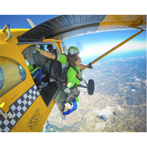 Salto Tandem - Skydive no Algarve a 3000m | Emoção Junto ao Mar! Salto Tandem