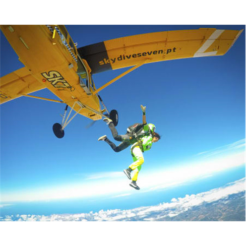Salto Tandem - Skydive no Algarve a 3000m | Emoção Junto ao Mar! Salto Tandem