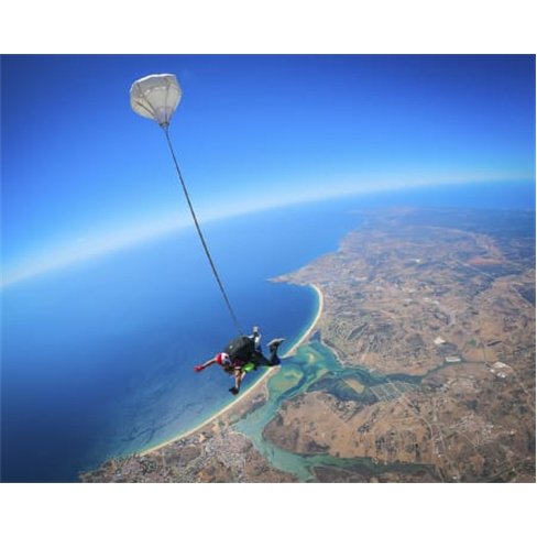 Salto Tandem - Skydive no Algarve a 3000m | Emoção Junto ao Mar! Salto Tandem