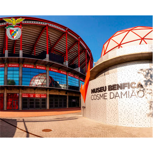 Pack BENFICA: Visita ao Est...l Visita ao Museu, Estádio e 1 Cachecol | 1 Séni