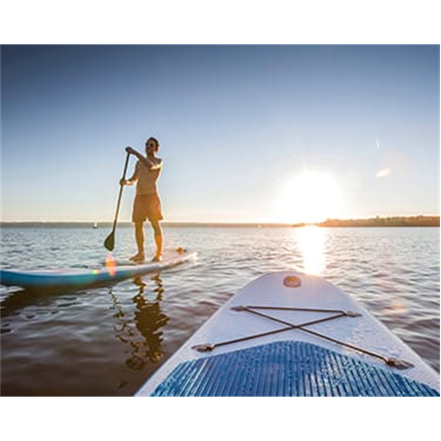 Aula de SUP | Viana Beach Center - Praia do Cabedelo  Experiência para 1 Pessoa
