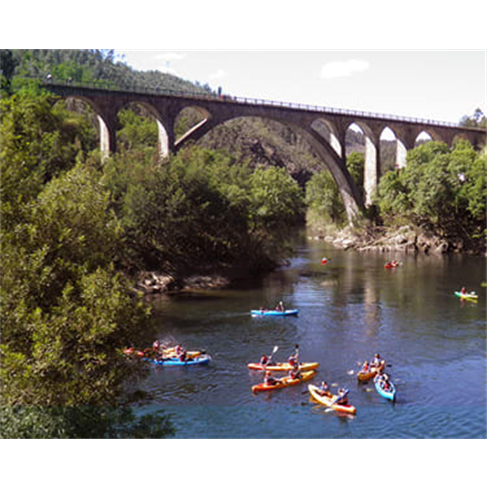 Canoagem no Rio Vouga | 4 Horas | Sever do Vouga Experiência para 1 Pessoa