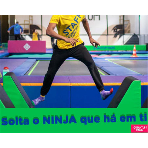 Quantum Park - Parque de Trampolins | Desafie a Gravidade! Sintra ou Almada Entr