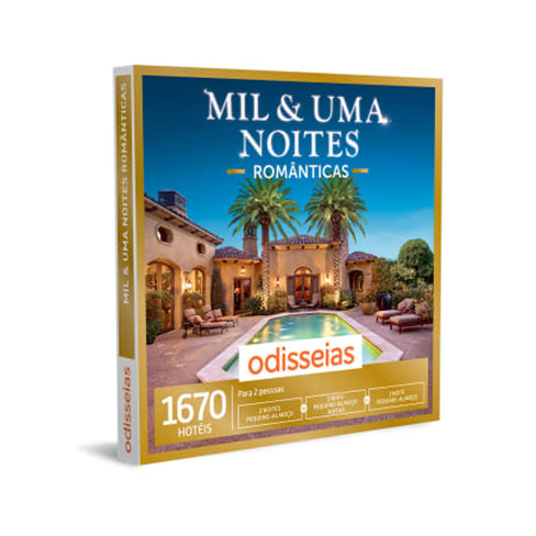 Mil & Uma Noites Românticas - 1 ou 2 Noites ou 1 Noite com Jantar | 1670 Hotéi
