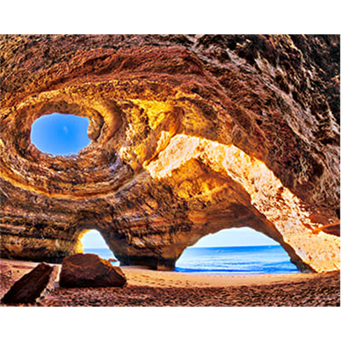 Passeio pela Costa com Visi...a às Grutas + Garrafa de Espumante | Até 5 Pesso