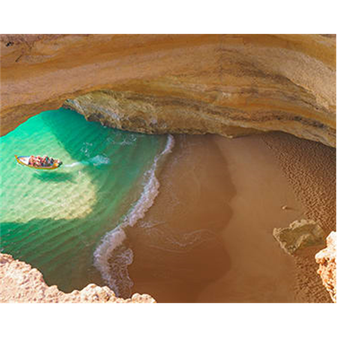 Passeio pela Costa com Visi...a às Grutas + Garrafa de Espumante | Até 5 Pesso