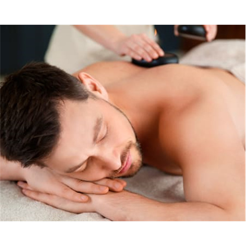 Massagem de Pedras Quentes Localizada 50 Minutos Para Ele | Oporto Medical Spa