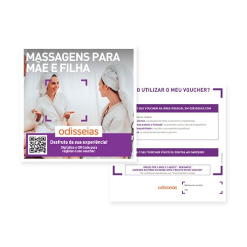 Massagens para Mãe e Filha | 100 Experiências à Escolha