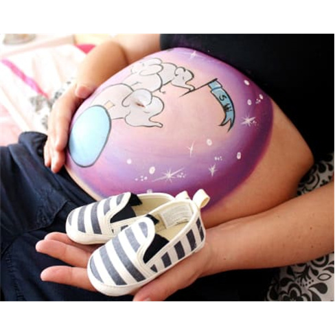 Belly Painting! Pintura na ...na Barriga para Grávida + 10 Fotos Editadas + Tel