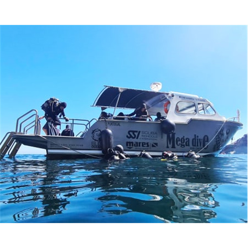 Passeio de Barco com Batismo de Mergulho no Mar | Sesimbra Experiência para 1 P