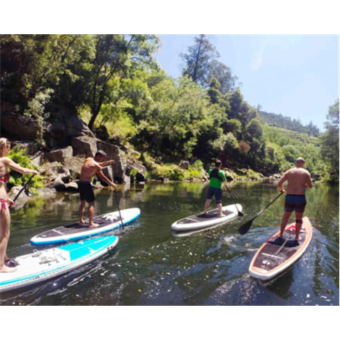 Aula de Stand Up Paddle no Rio Paiva para Dois - 1h30 | NaTour Way
