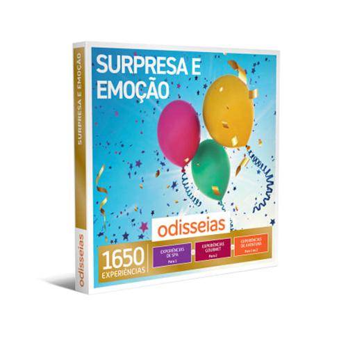 Surpresa e Emoção | 1650 Experiências