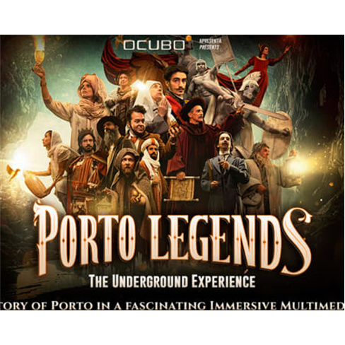 «Porto Legends - The Underg...a do Porto Bilhete Família (2 Adultos + 1 Crian