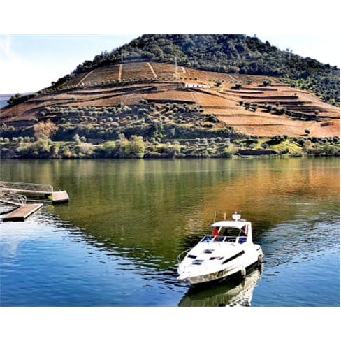 Passeio em Iate Privado no Rio Douro com Welcome Drink - 1h30 | Até 6 Pessoas