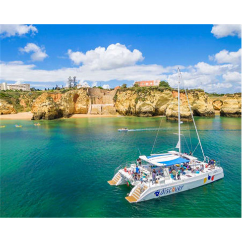 Passeio de Catamaran à Vela a Benagil e Carvoeiro | Algarve Bilhete de Criança
