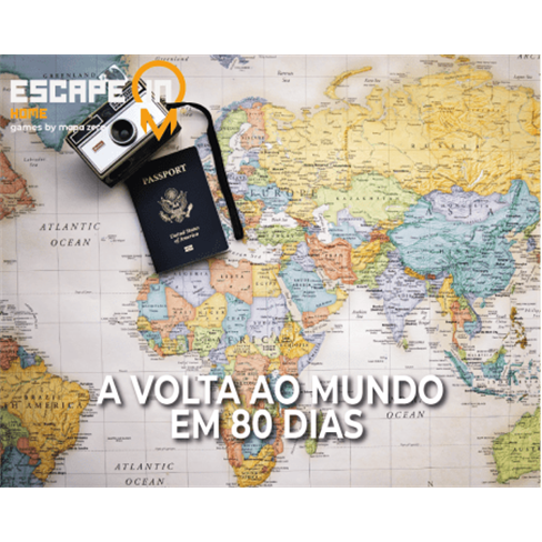Escape in Home - 2 Escape Games à Escolha Sem Sair de Casa! Até 5 Pessoas