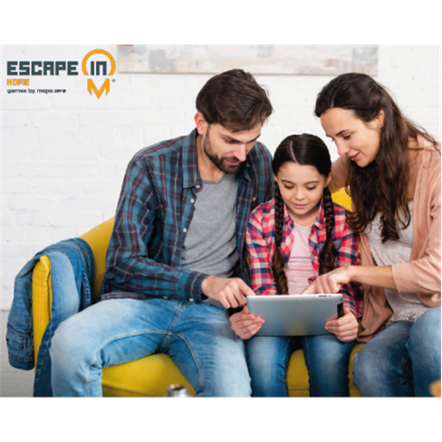 Escape in Home - 2 Escape Games à Escolha Sem Sair de Casa! Até 5 Pessoas