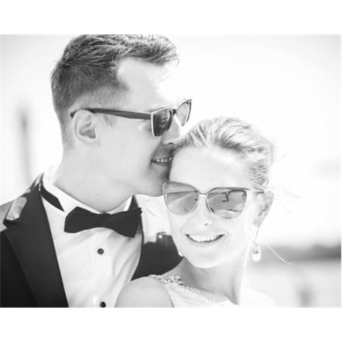 Sessão Fotográfica em Estúdio para Casal com 75 Fotos a Preto e Branco - Lisb
