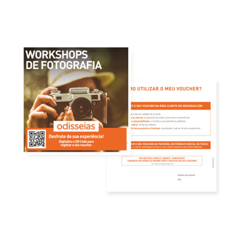 Workshops de Fotografia | 25 Experiências à Escolha