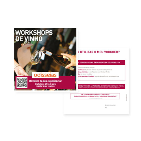 Workshops de Vinho | 20 Experiências à Escolha