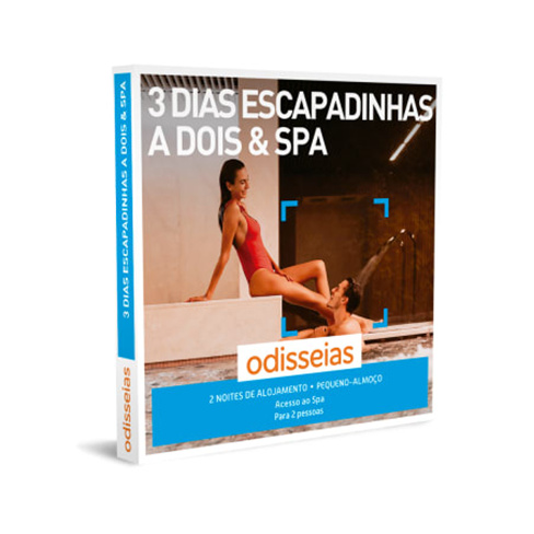 3 Dias Escapadinhas a Dois & Spa | 40 Estadias à Escolha