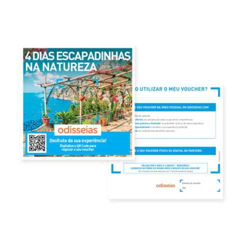 4 Dias Escapadinhas na Natureza | 90 Estadias à Escolha