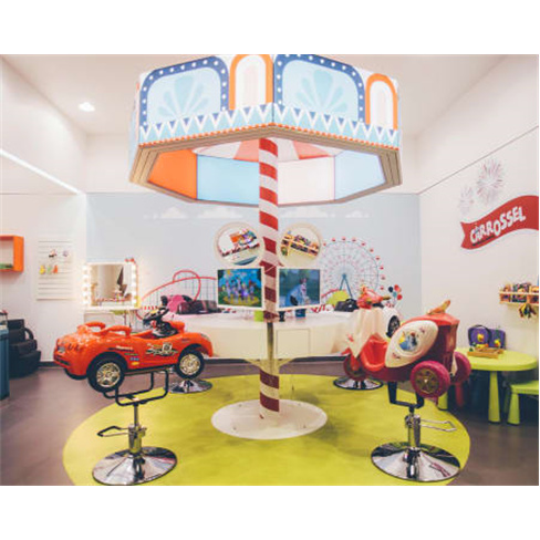 Corte Cabelo para Criança c/ Gift | Carrossel Cabeleireiro Infantil - Sintra Co