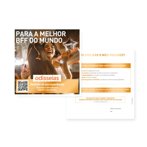 Para a Melhor BFF do Mundo | 435 Experiências à Escolha
