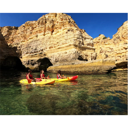 Explora as Grutas de Benagil de Kayak | Ocean 4 Fun - 2 PessoasnnCaracteres: 6