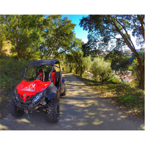 Passeio de Buggy Todo-o-Ter...ia Percurso das Aldeias Serranas do Bussaco | 1h45
