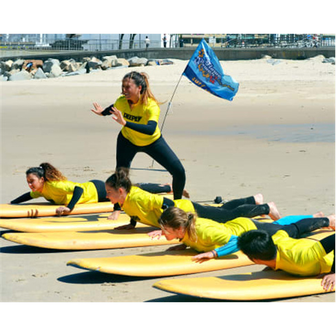 Aprenda a Surfar! Flower Power Surf School - Porto Experiência para 2 Pessoas