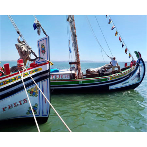 Cruzeiro em Veleiro Tradicional pelo Rio Tejo a Dois - 45 Min | Nosso Tejo