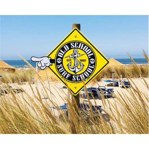 Aula de Surf em Grupo na Costa da Caparica - 2 Horas | Old School Surf School Ex