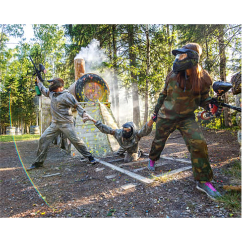 Jogo de Paintball com Até 8 Amigos - Pack Base | Rates Park - Póvoa de Varzim