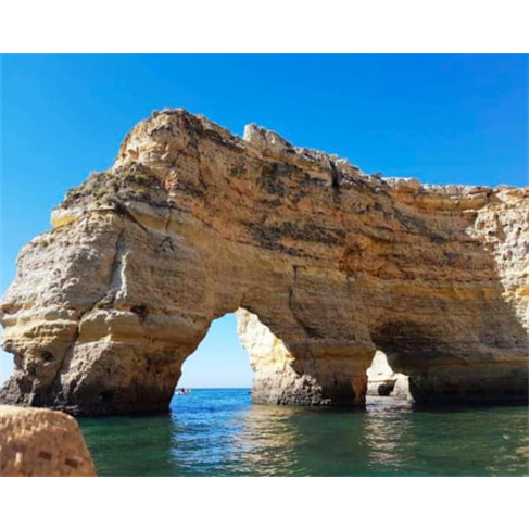 Passeio de Caiaque até à Gruta de Benagil a partir da Praia da Marinha | Lagoa