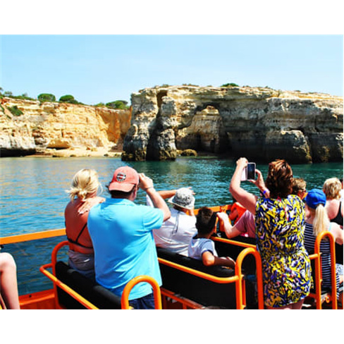 Passeio de Barco às Grutas ...ufeira Bilhete de Criança (4-10 Anos) | Época A