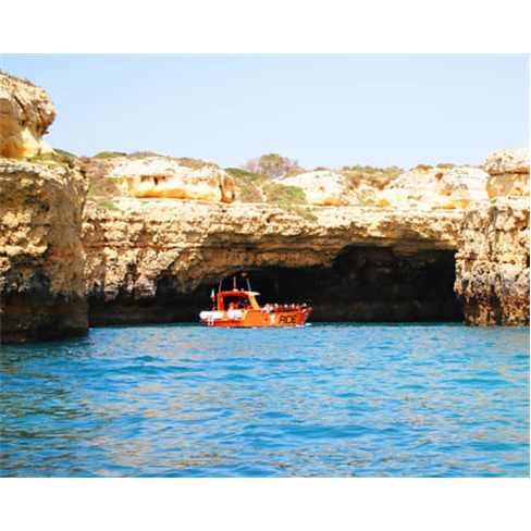 Passeio de Barco às Grutas ...ufeira Bilhete de Criança (4-10 Anos) | Época A