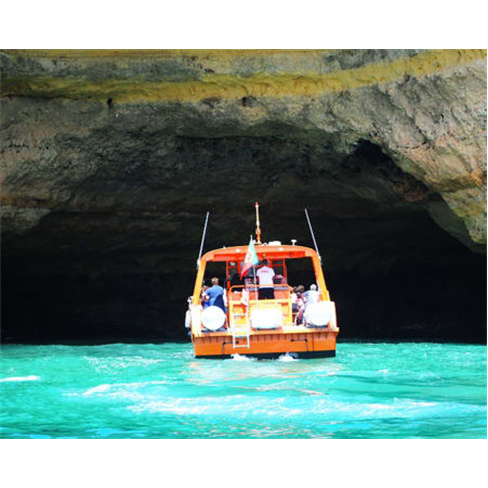 Passeio de Barco às Grutas de Benagil - 2h30 | X Ride Algarve - Marina de Albuf