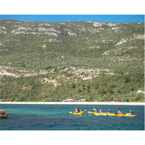 Canoagem na Serra da Arrábida com Visita a Praias Desertas | 2 Horas | Wind Can