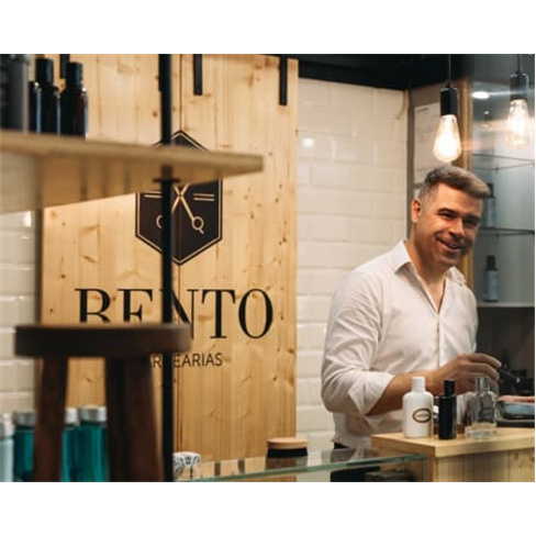 Experiência Bento Barbearias! Corte de Cabelo + Ritual de Barba | 3 Locais à E